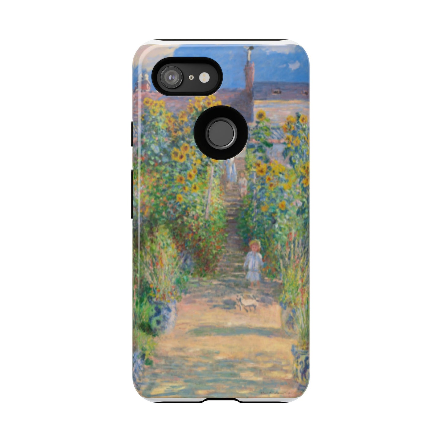 Claude Monet’s "The Artist’s Garden at Vétheuil" Phone Case