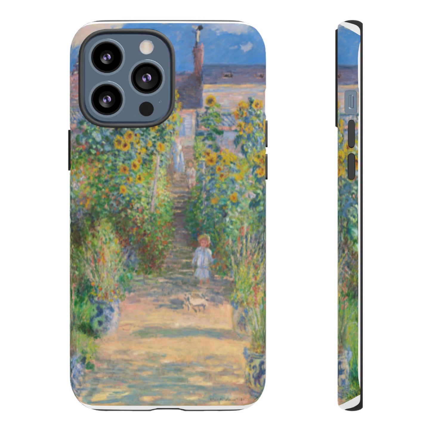 Claude Monet’s "The Artist’s Garden at Vétheuil" Phone Case