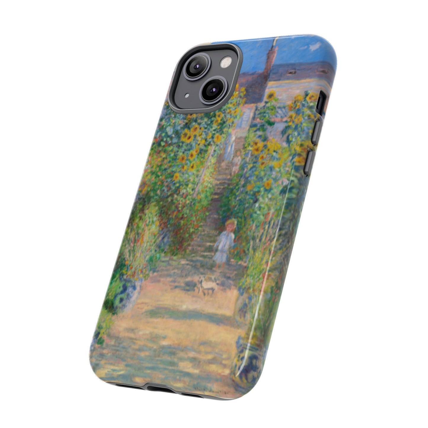 Claude Monet’s "The Artist’s Garden at Vétheuil" Phone Case