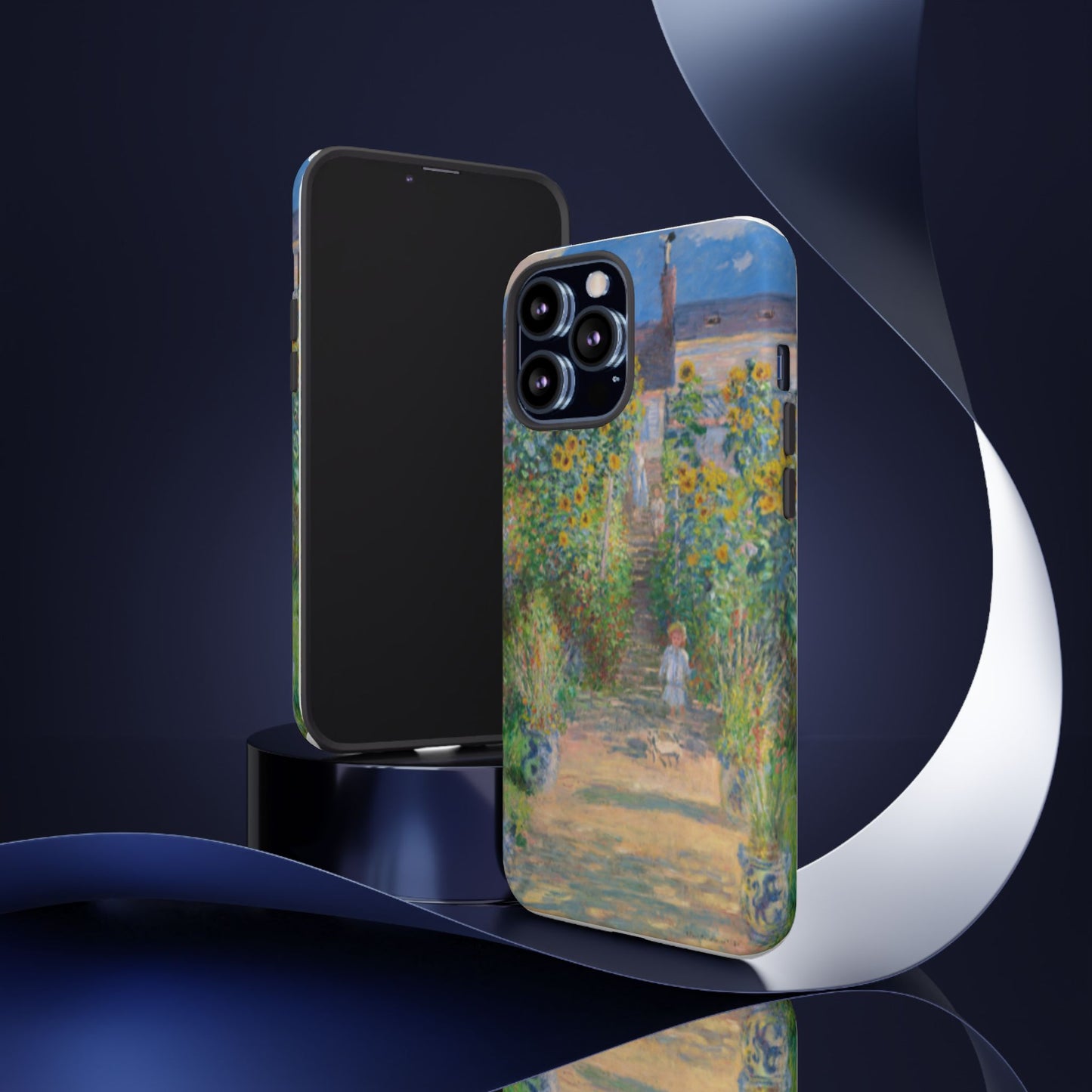 Claude Monet’s "The Artist’s Garden at Vétheuil" Phone Case