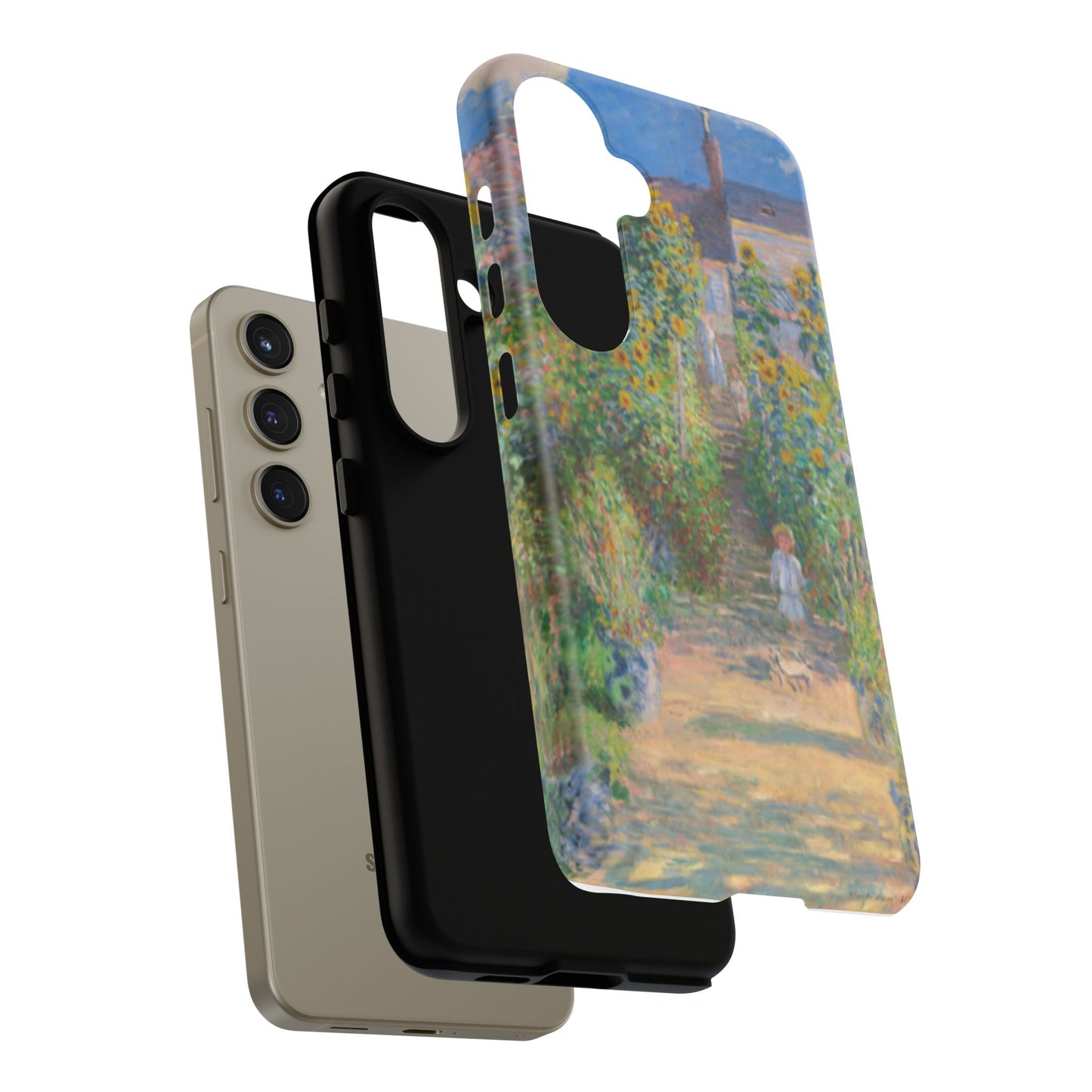 Claude Monet’s "The Artist’s Garden at Vétheuil" Phone Case