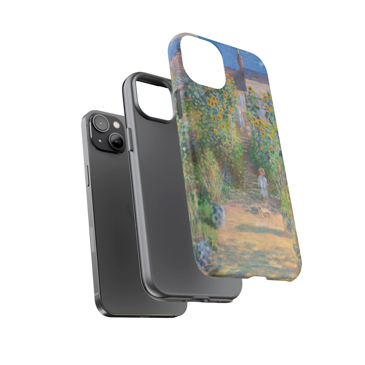 Claude Monet’s "The Artist’s Garden at Vétheuil" Phone Case