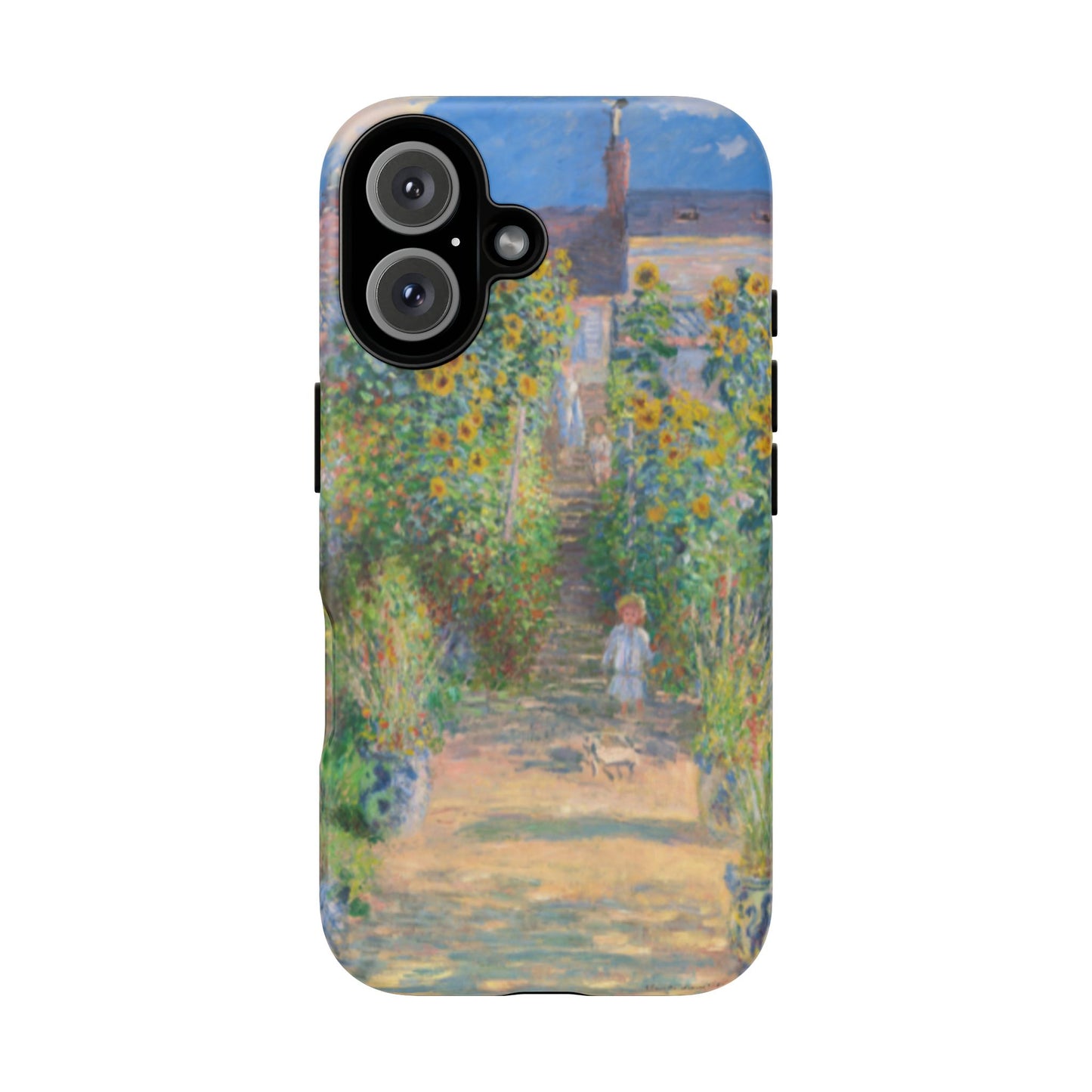 Claude Monet’s "The Artist’s Garden at Vétheuil" Phone Case