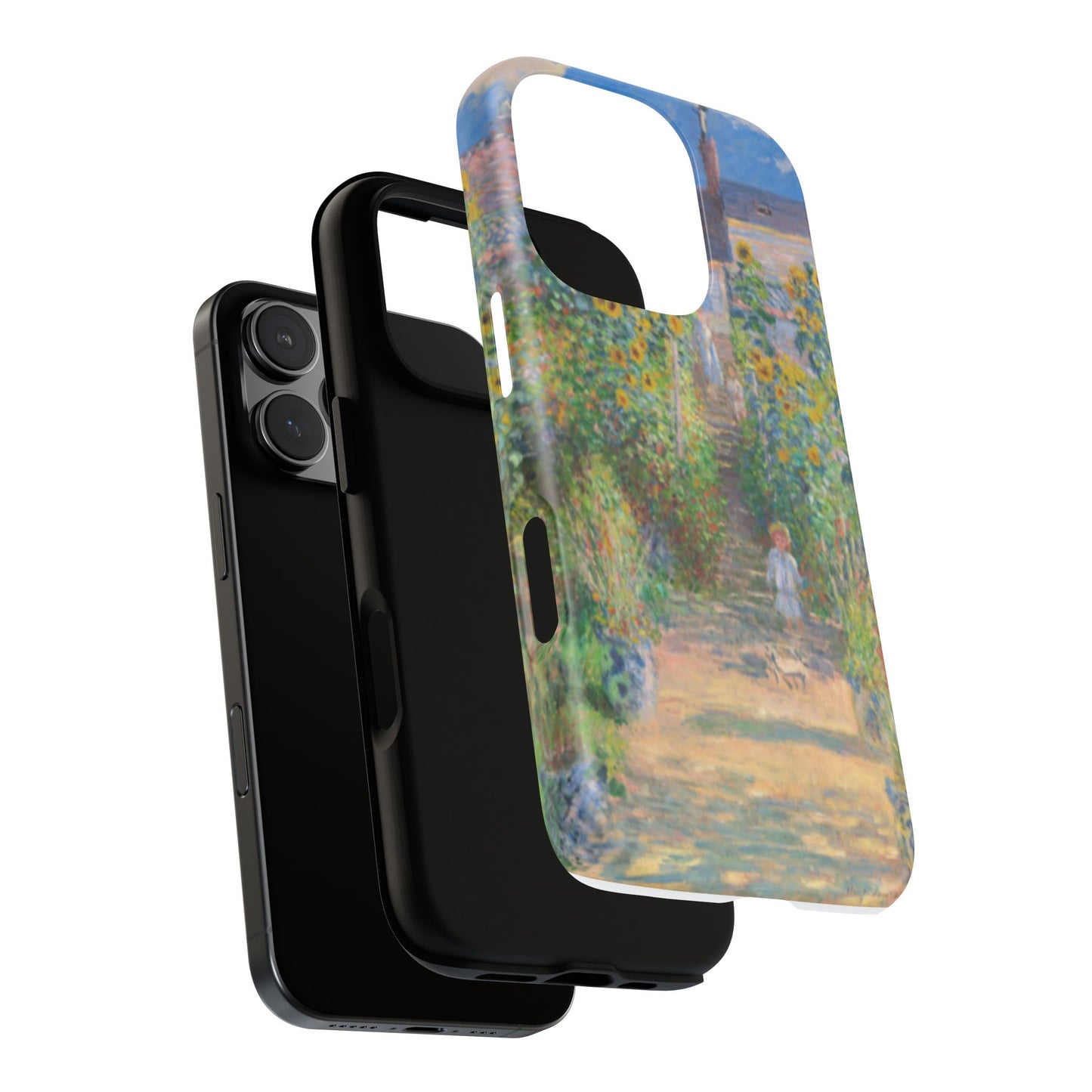 Claude Monet’s "The Artist’s Garden at Vétheuil" Phone Case