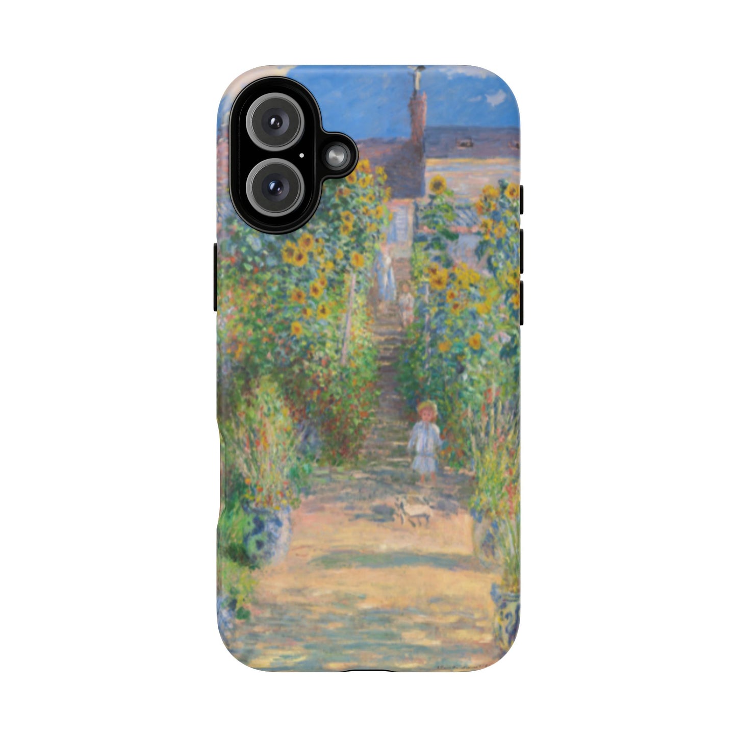 Claude Monet’s "The Artist’s Garden at Vétheuil" Phone Case