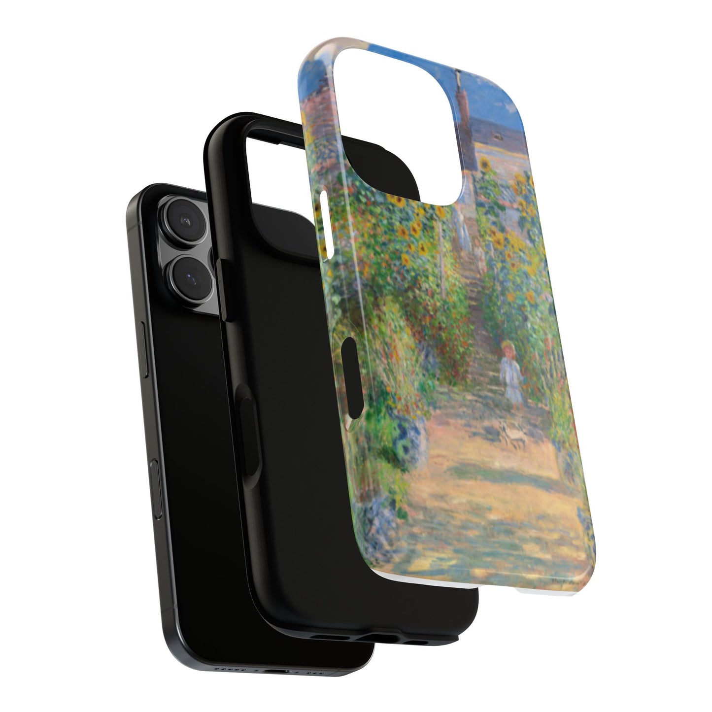 Claude Monet’s "The Artist’s Garden at Vétheuil" Phone Case