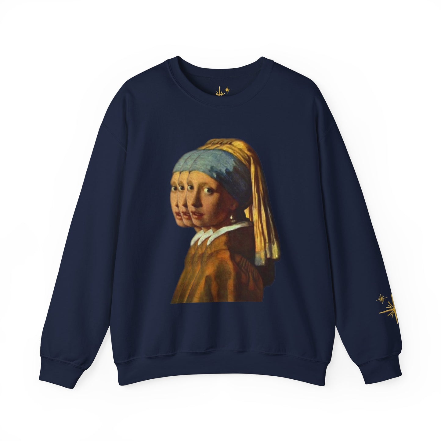 Girl with the Glitch - Vintage Art Sweatshirt