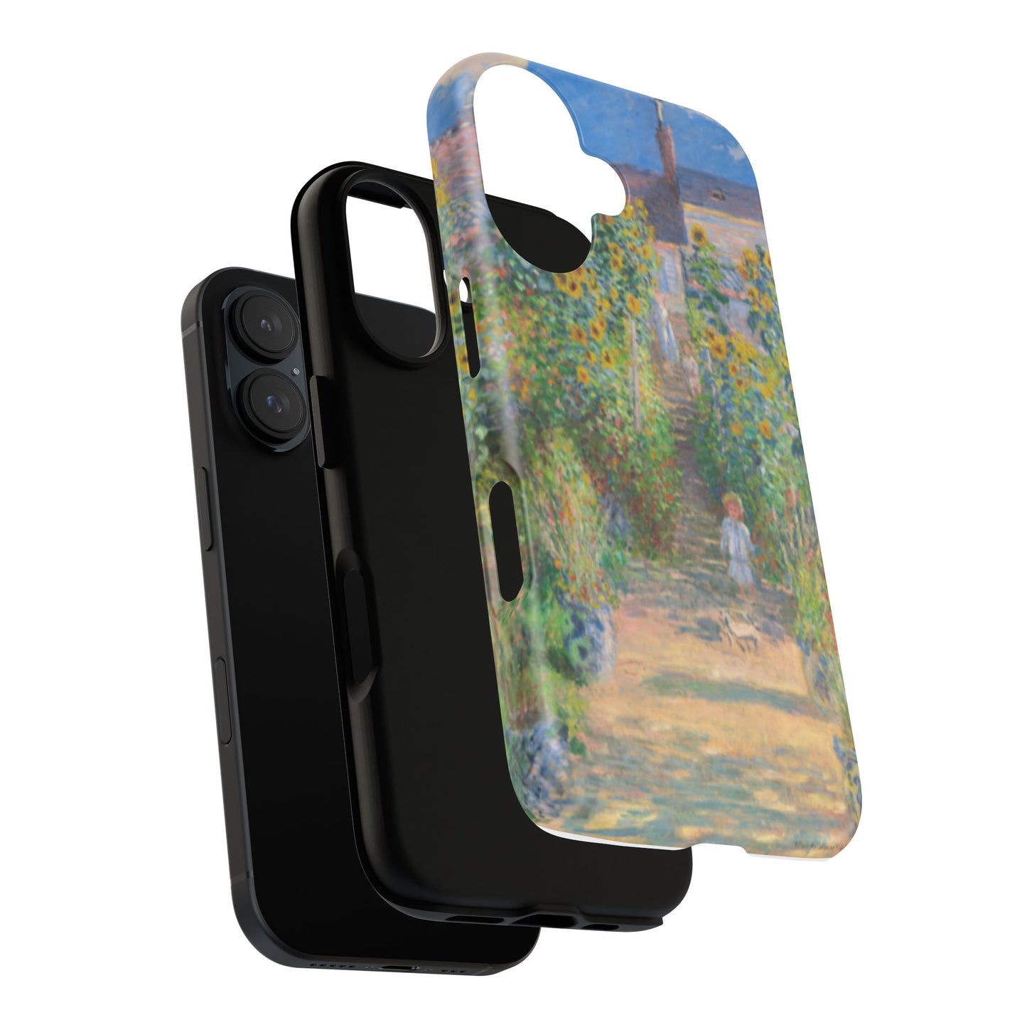 Claude Monet’s "The Artist’s Garden at Vétheuil" Phone Case