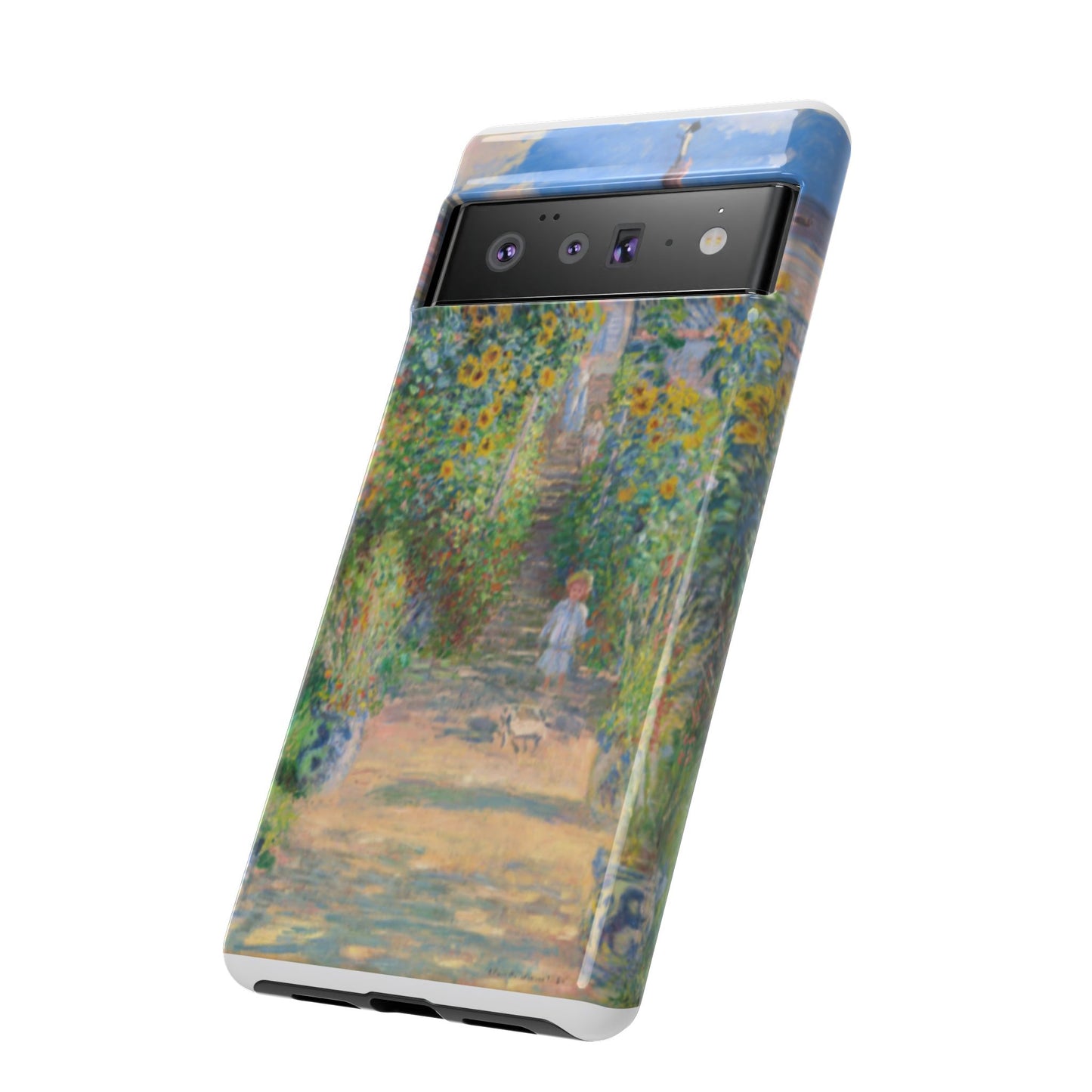 Claude Monet’s "The Artist’s Garden at Vétheuil" Phone Case