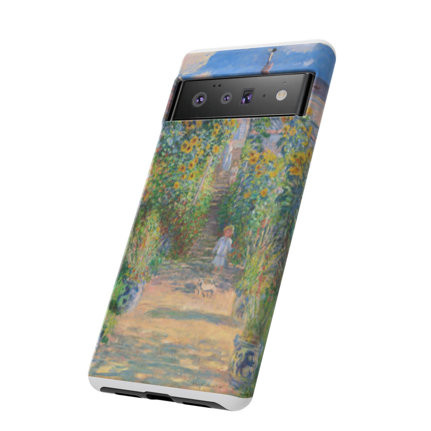 Claude Monet’s "The Artist’s Garden at Vétheuil" Phone Case