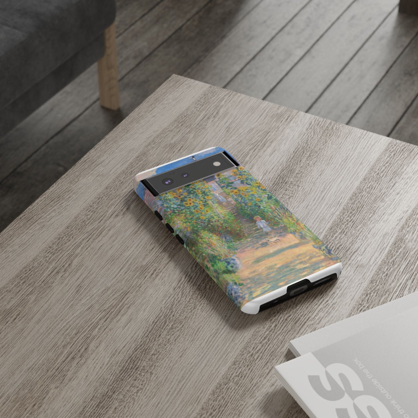 Claude Monet’s "The Artist’s Garden at Vétheuil" Phone Case