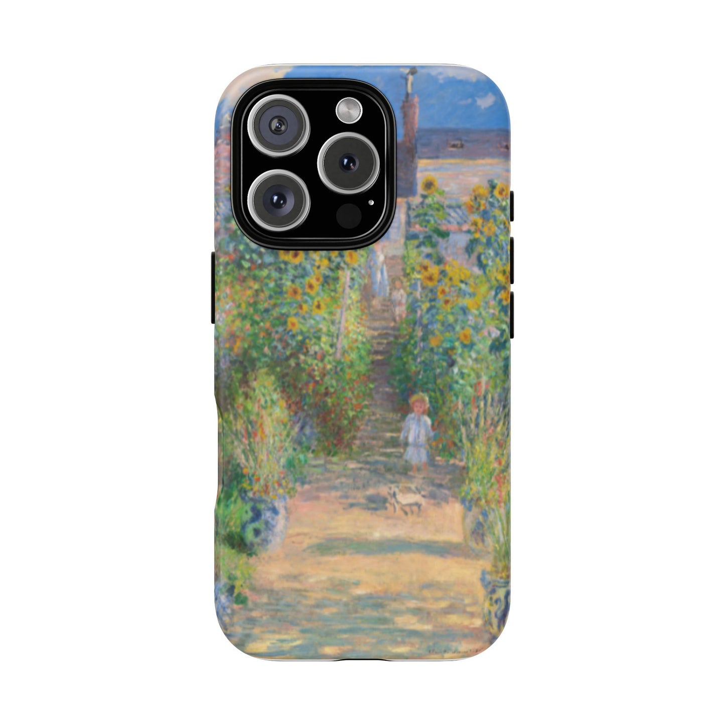 Claude Monet’s "The Artist’s Garden at Vétheuil" Phone Case