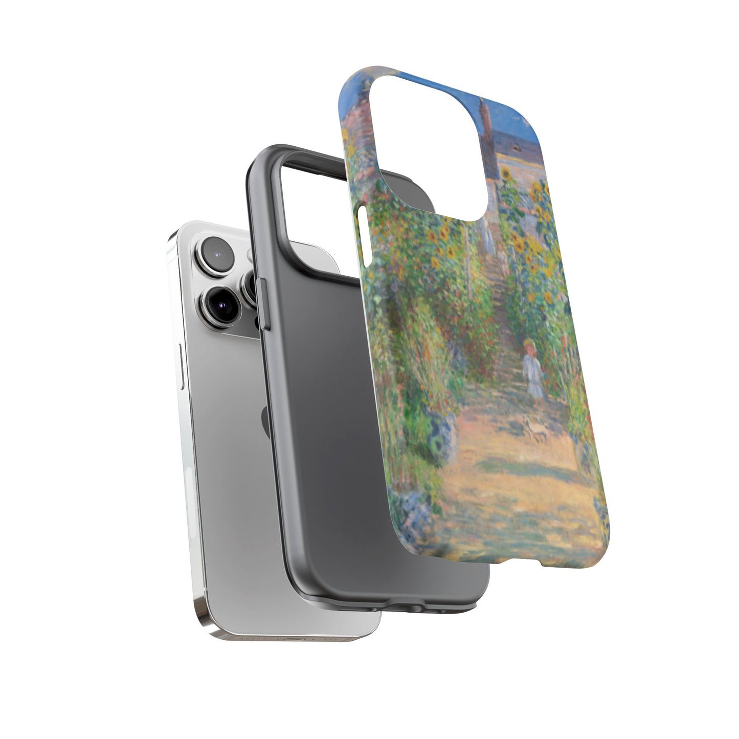 Claude Monet’s "The Artist’s Garden at Vétheuil" Phone Case