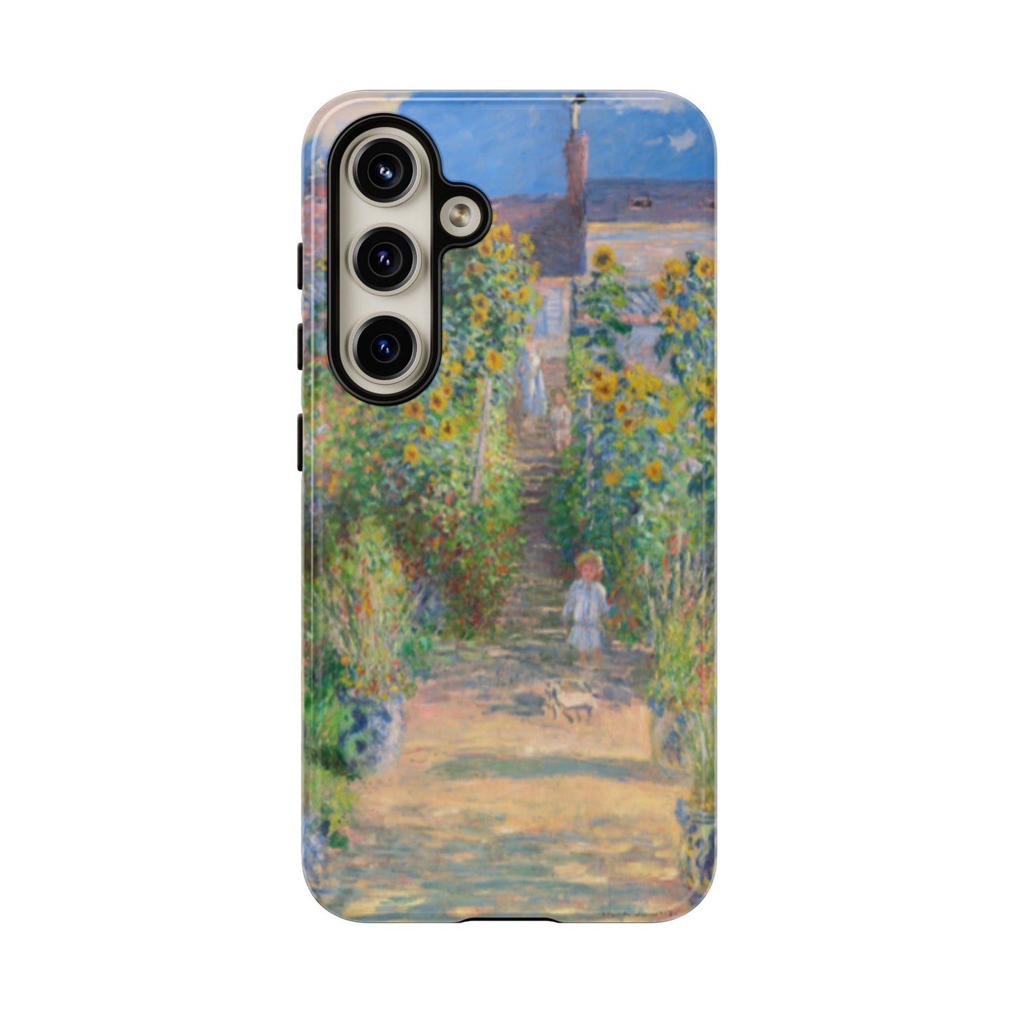 Claude Monet’s "The Artist’s Garden at Vétheuil" Phone Case