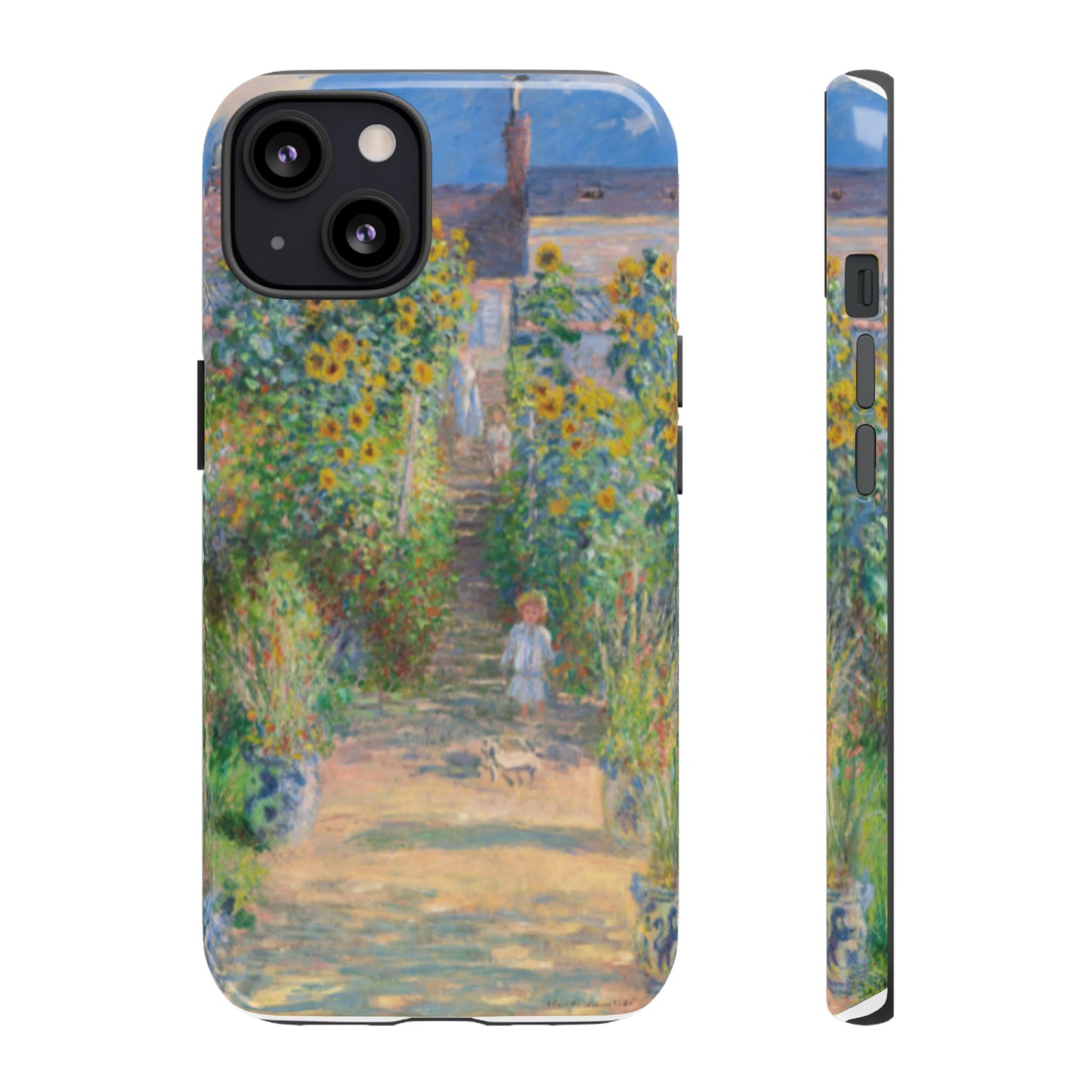 Claude Monet’s "The Artist’s Garden at Vétheuil" Phone Case