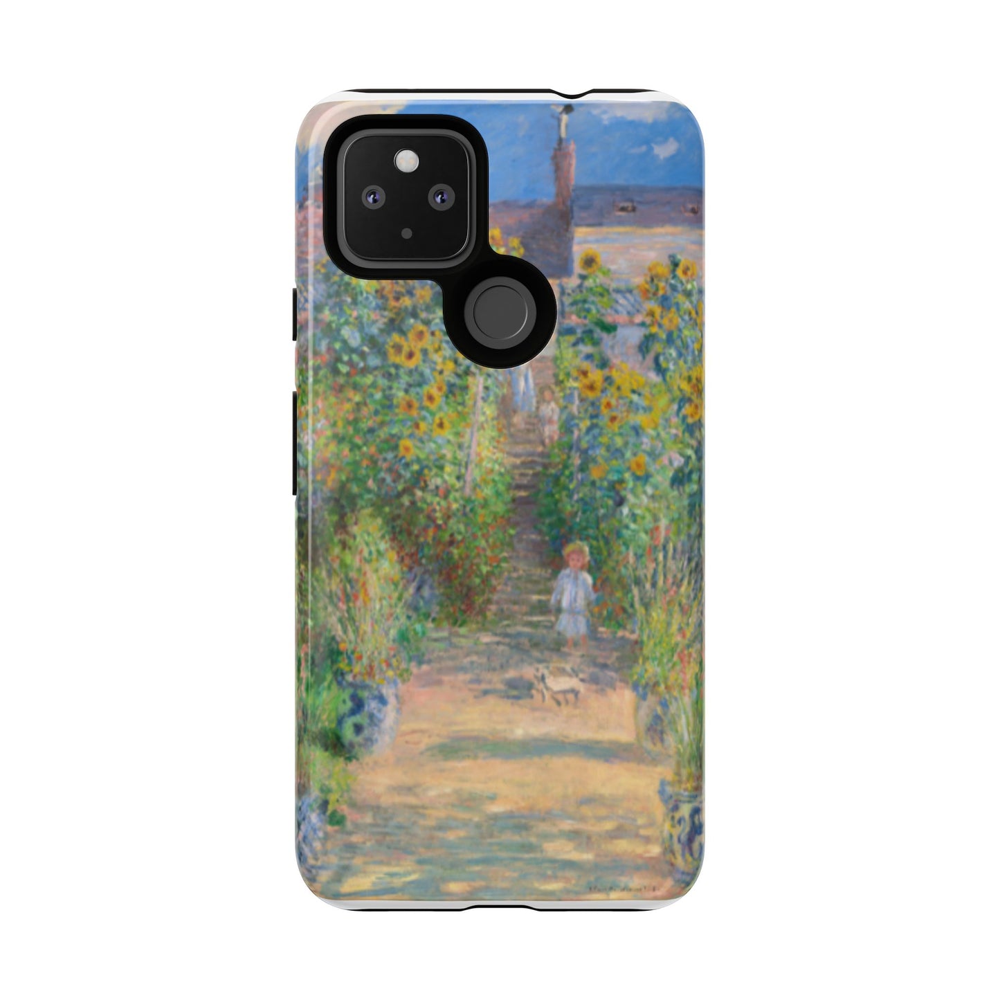 Claude Monet’s "The Artist’s Garden at Vétheuil" Phone Case