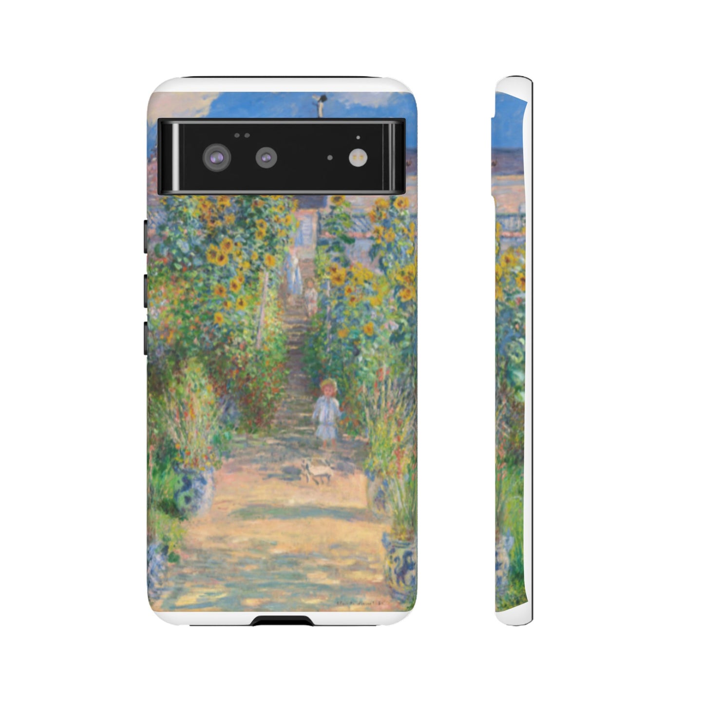 Claude Monet’s "The Artist’s Garden at Vétheuil" Phone Case