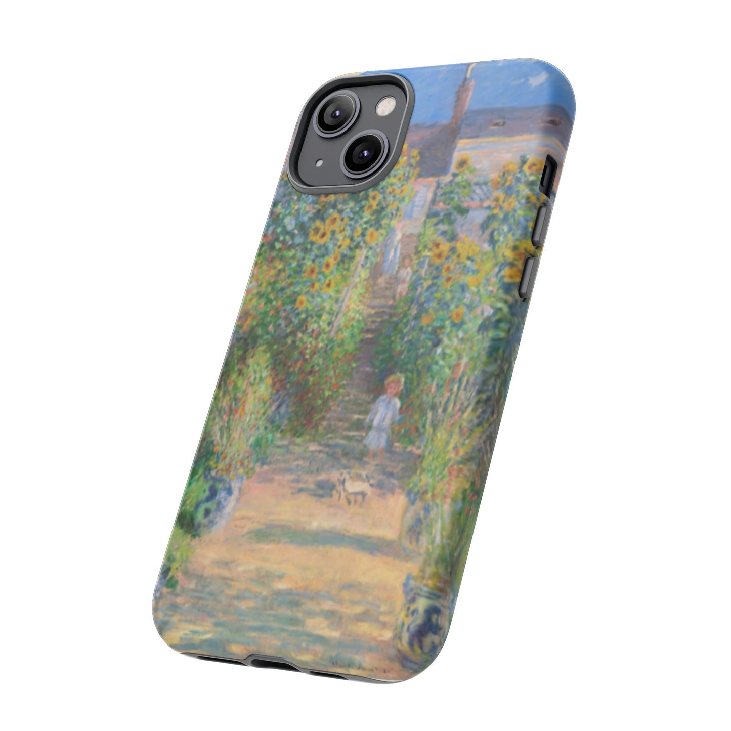 Claude Monet’s "The Artist’s Garden at Vétheuil" Phone Case