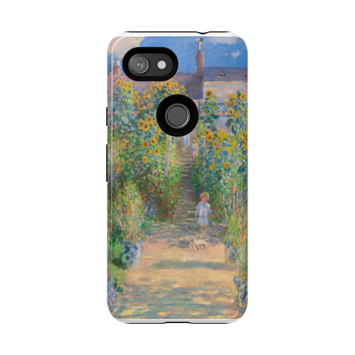 Claude Monet’s "The Artist’s Garden at Vétheuil" Phone Case