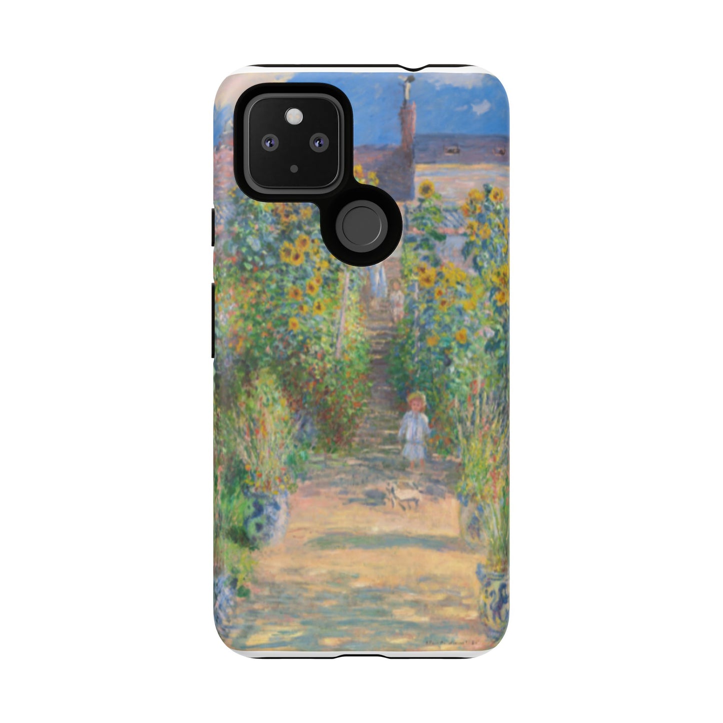 Claude Monet’s "The Artist’s Garden at Vétheuil" Phone Case