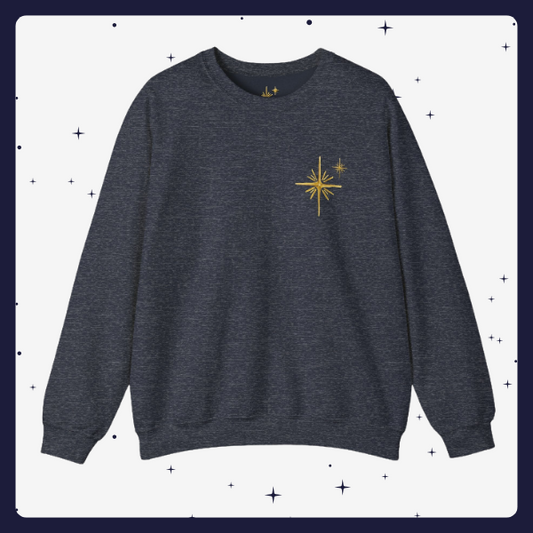 Second Star Society Embroidered Sweatshirt