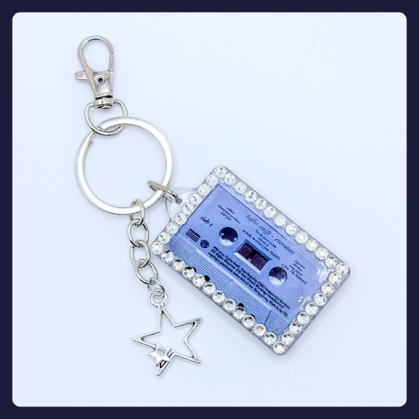 "Evermore Cassette" Keychain