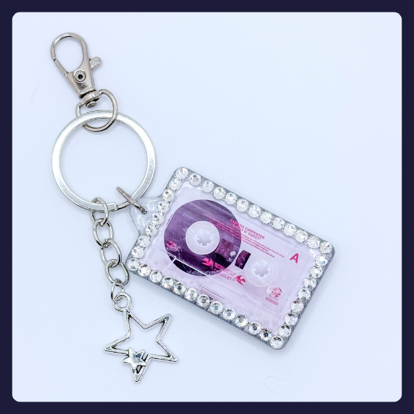 "Short n’ Sweet Cassette" Keychain