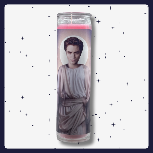 Edward Cullen Prayer Candle