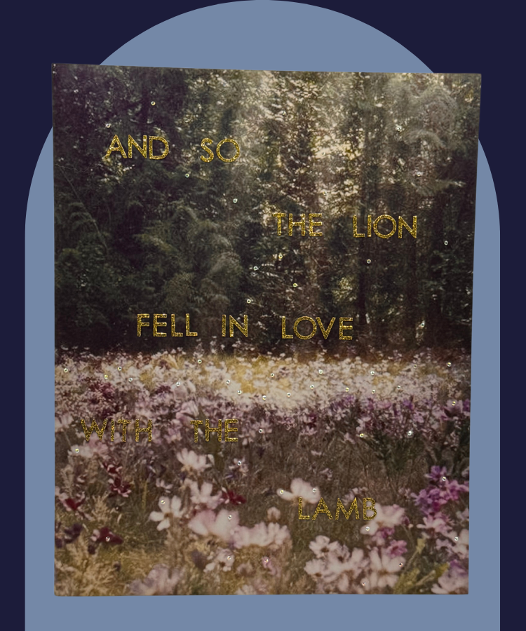 Twilight - "And so the lion fell in love with the lamb" Print