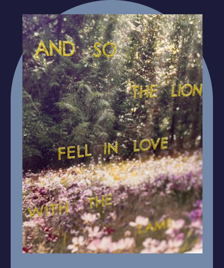 Twilight - "And so the lion fell in love with the lamb" Print